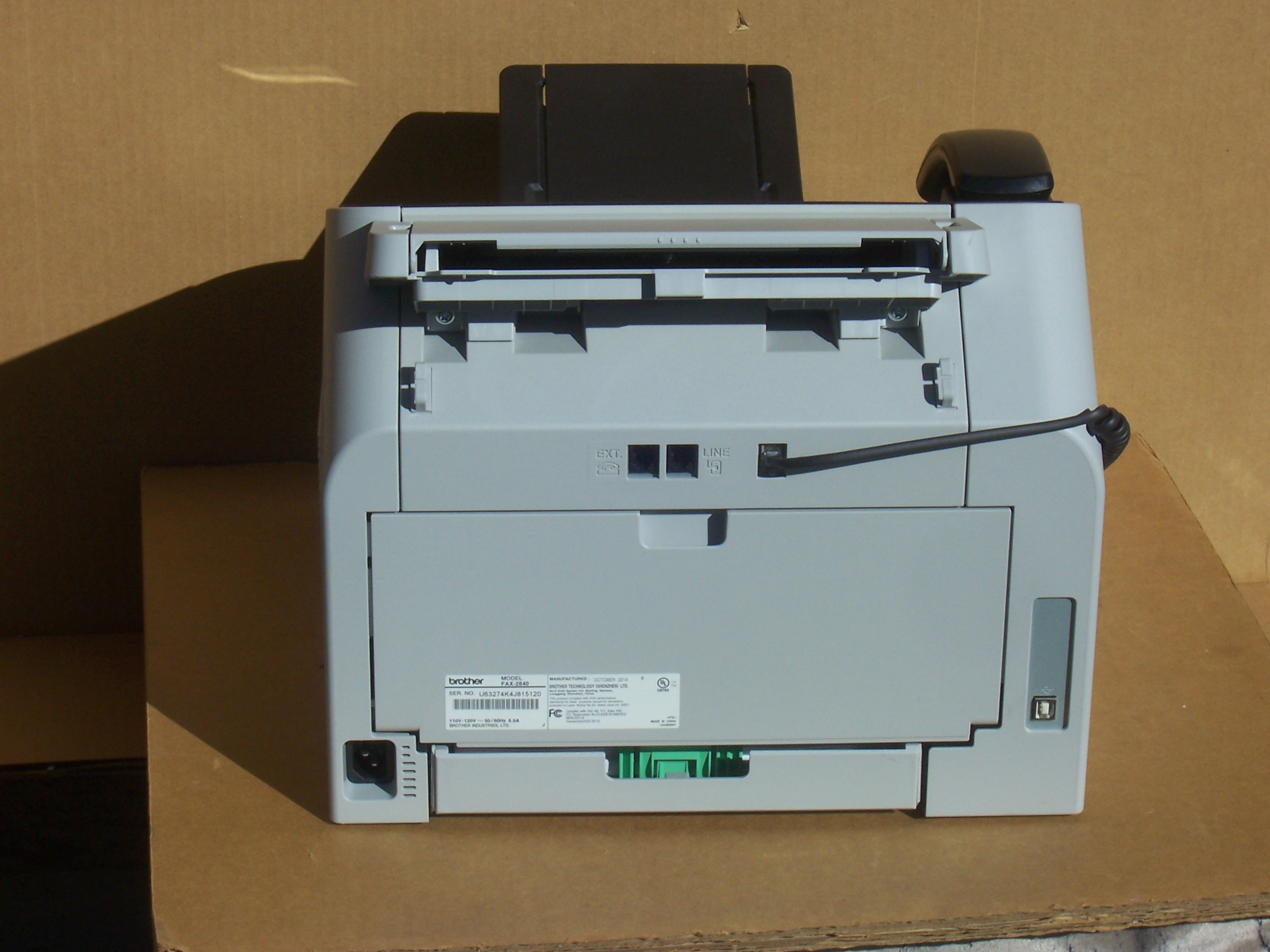 Brother IntelliFax-2840 High-Speed Laser Fax - Imagine41
