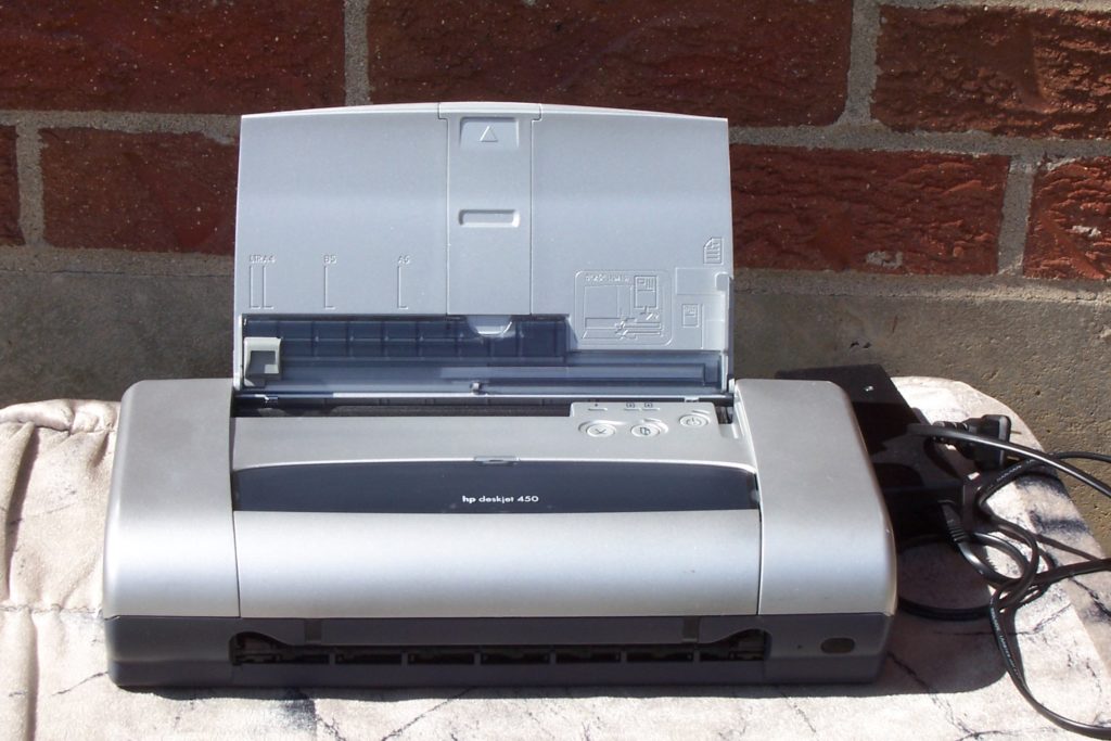 HP Deskjet 450 Mobile Printer With Power Adapter - Imagine41