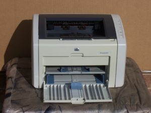HP Laserjet 1022 Laser Printer for PC and Mac-0