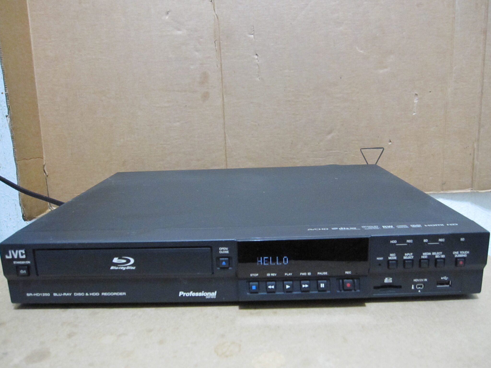 hd dvd player and recorder combo